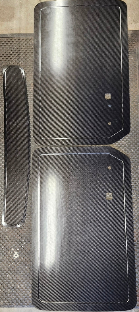 CARBON FIBER COMPLETE PANEL KIT
